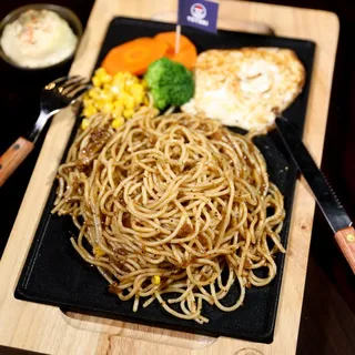 S7. Grilled Spaghetti