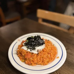 Kimchi Fried Rice w/ Spam