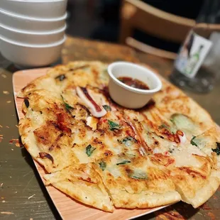 Seafood Pancake