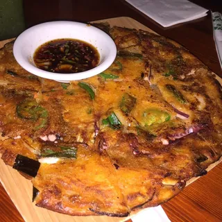 Kimchi & Seafood Pancake