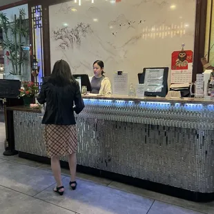 Front desk