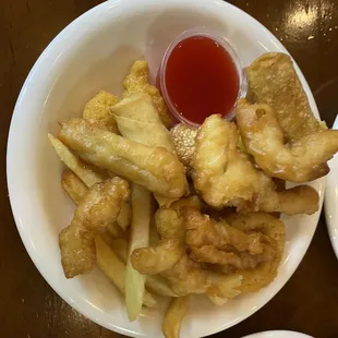 Poor quality buffet food