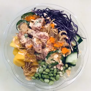 Spicy Masago Tuna bowl