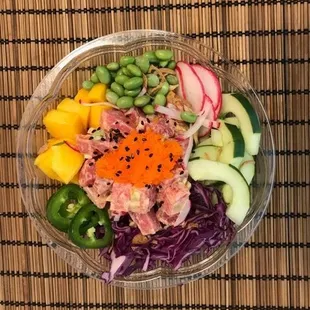 Spicy Masago tuna signature bowl