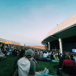 Lawn seating venue