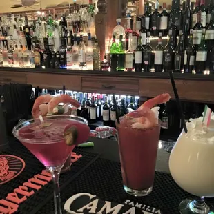 Spicy Beet Martini, Chesapeake Bay Bloody Mary and Tozzi Special