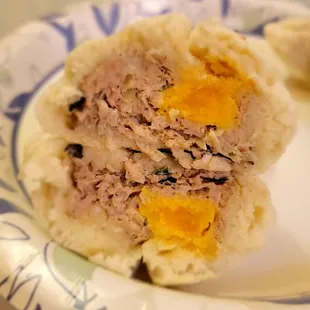 (#7) Chicken with salted yolk. Tasty!