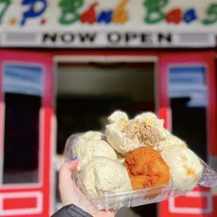 Salted Egg Combination Buns