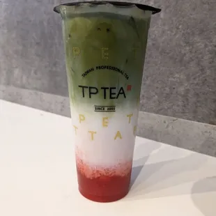 Strawberry Matcha Latte