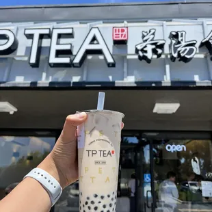 jasmine milk tea