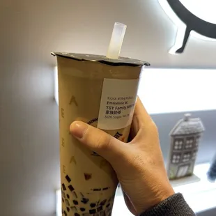 TGY family milk tea