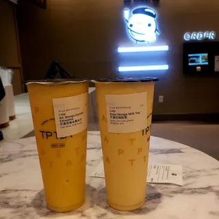 Boba Mango Milk Tea, 芒果珍珠奶茶