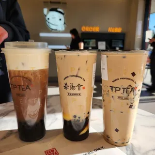 Coffee Tea Cheese Foam Large, 芝芝鮮奶咖啡  (大杯)