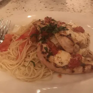 "Healthy" chicken parm. My favorite here