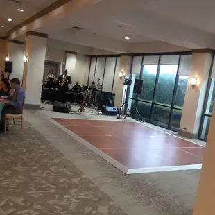 Band and Dance Floor