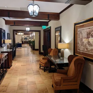 Inside the clubhouse. 2nd floor.