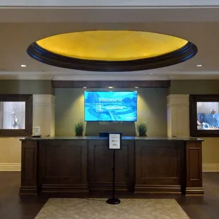 Front desk
