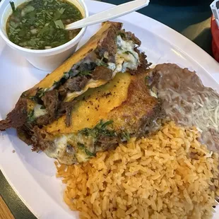Quesa birria tacos