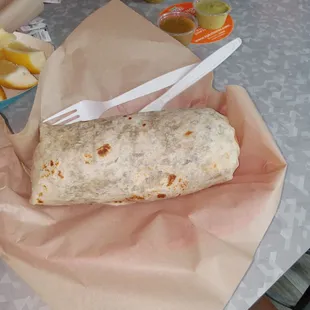 Carne asada burrito !! Hella fat!!!