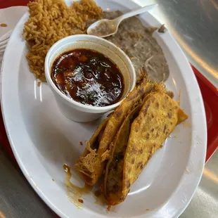 Shrimp Quesabirria Tacos