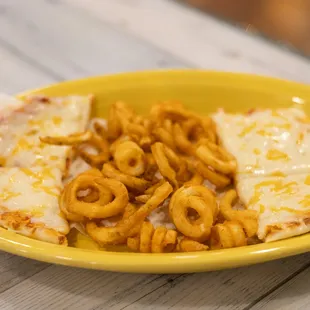 a plate of food