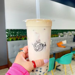 Rose Oolong Milk Tea