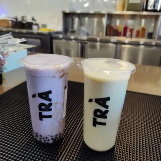 Wintermelon Green Milk Tea