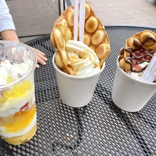 Desserts from Tra Boba Tea....loving it!