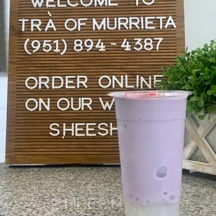 Taro Slush