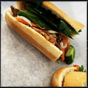 Chicken banh mi