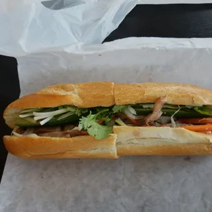 Pork belly sandwich, number 5, the best!
