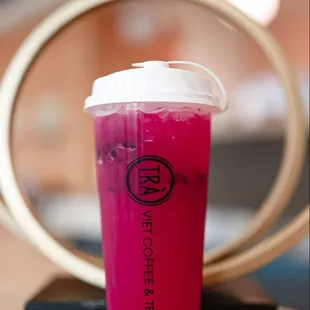 Dragon Fruit Iced Tea