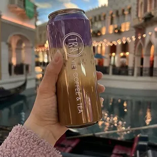 Ube Vietnamese coffee