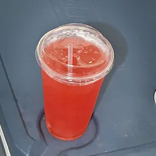 I mixed the Calamasite passion fruit drink with a little something something