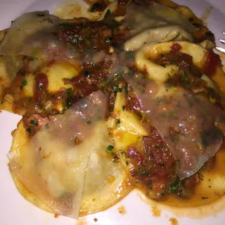 Ravioli con Coda