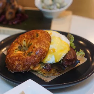 Blazing Bagel Sandwich - IG: @nelson_eats