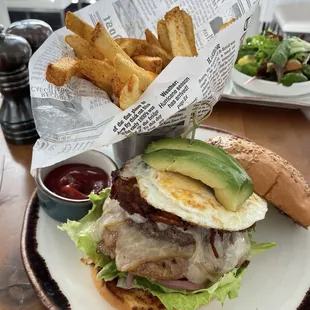Brunch burger $36