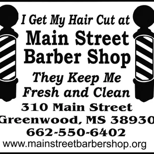 MAIN STREET BARBERSHOP