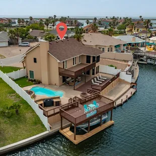 Gorgeous waterfront home on North Padre Island.  A must see!!