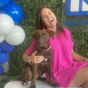 This is me with my best girl!  She owns me and I am totally ok with it!!