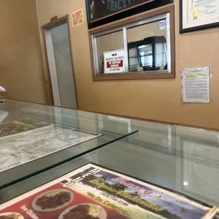 Front counter
