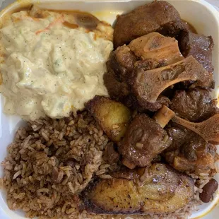 Oxtail meal