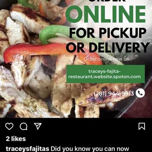 Call or order online