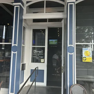 Front Entrance to the new location