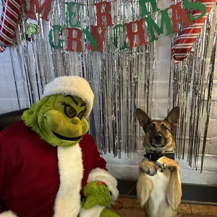 Pictures with the Grinch!