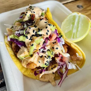 Fish tacos from Ray&apos;s Miches