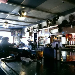 Small neighborhood bar.