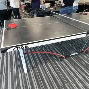 Ping pong is available if you'd like to give it a try.