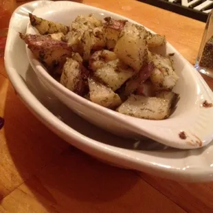 Side of roasted potatoes