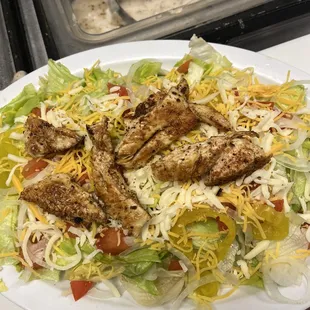 Cajun chicken salad
